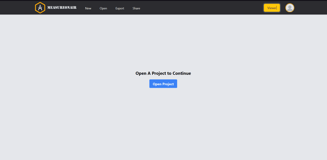 Measure on Air - Improved UI